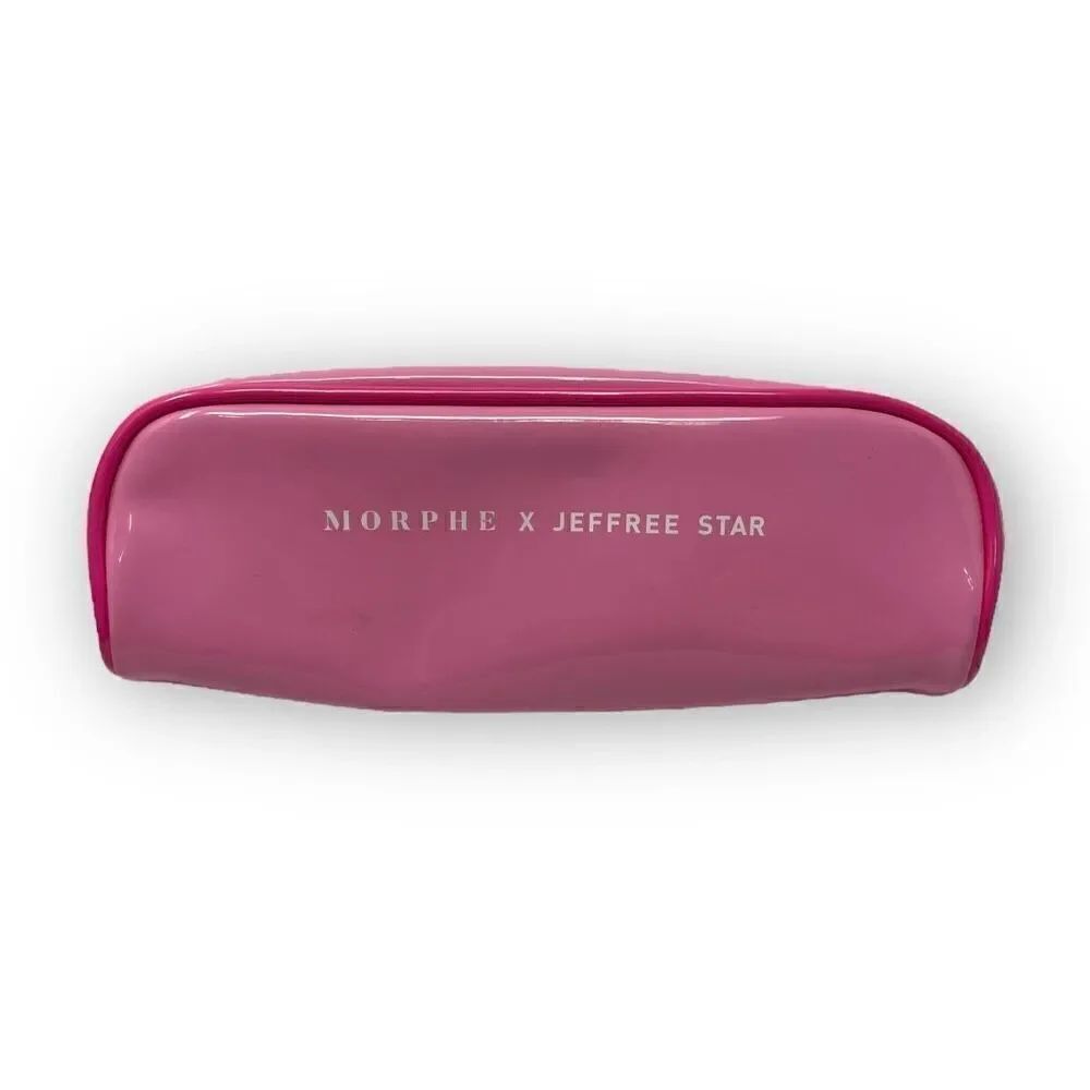 Morphe x Jeffree Star Eye Brush Bag Only Superstar Pink Bag Empty No Brushes